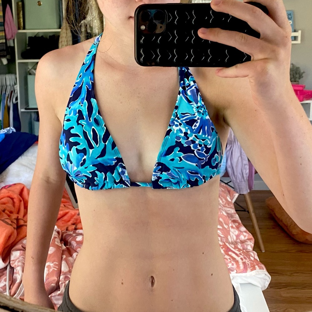 Lilly Pulitzer Bikini Top (barely worn!!!)